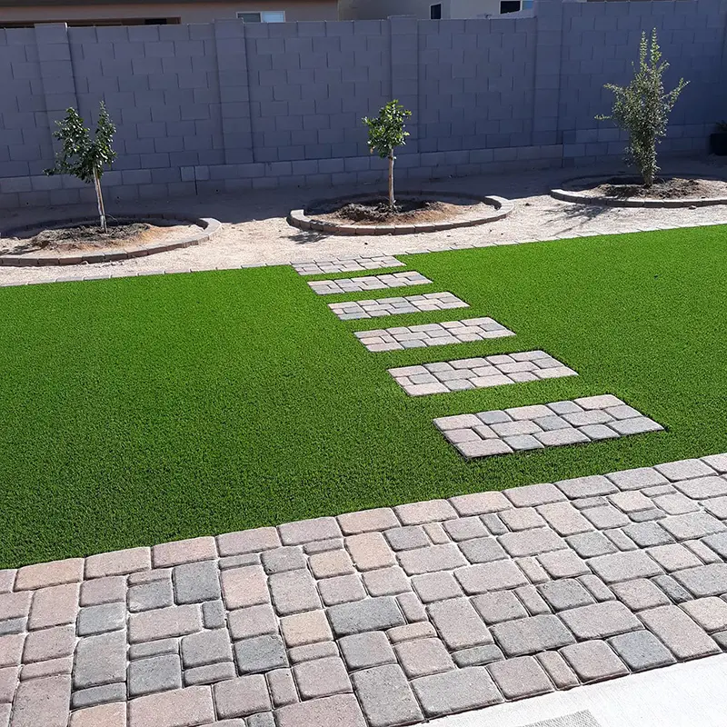 paver pad in HOA community