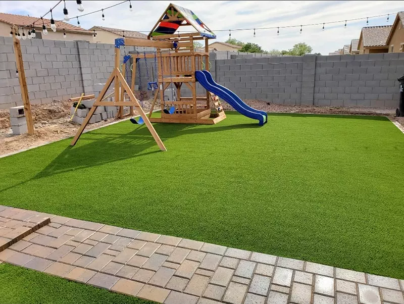 children approved grass