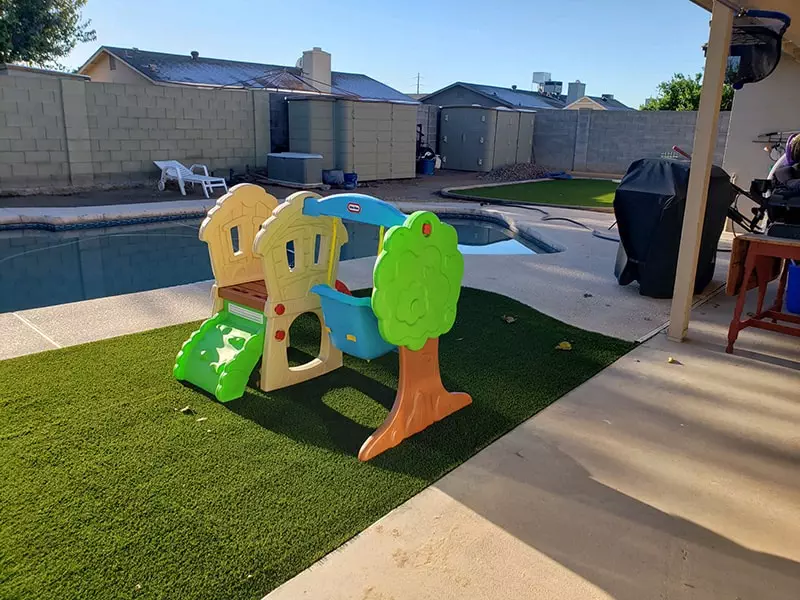 family friendly artificial turf