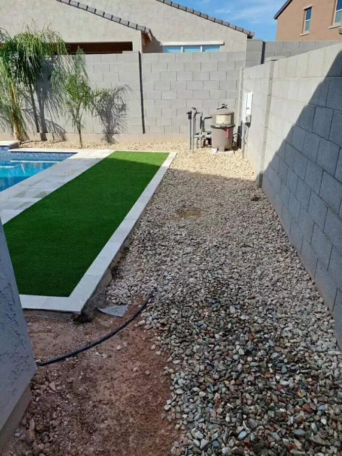 Artificial grass patch