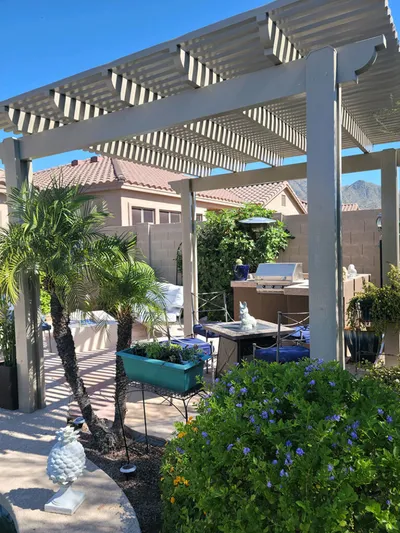 pergola end cut styles